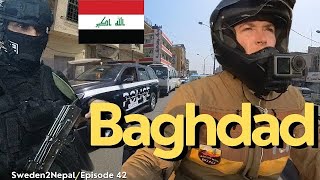 Female Riding Motorcycle in BAGHDAD | Iraq | [E42]