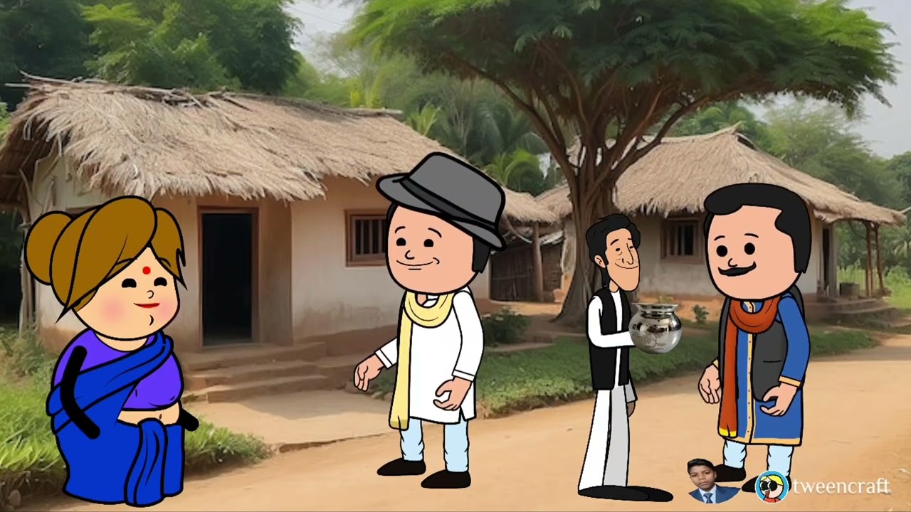 पड़ोसन से मामला सेट | अवधी कार्टून कॉमेडी 😂