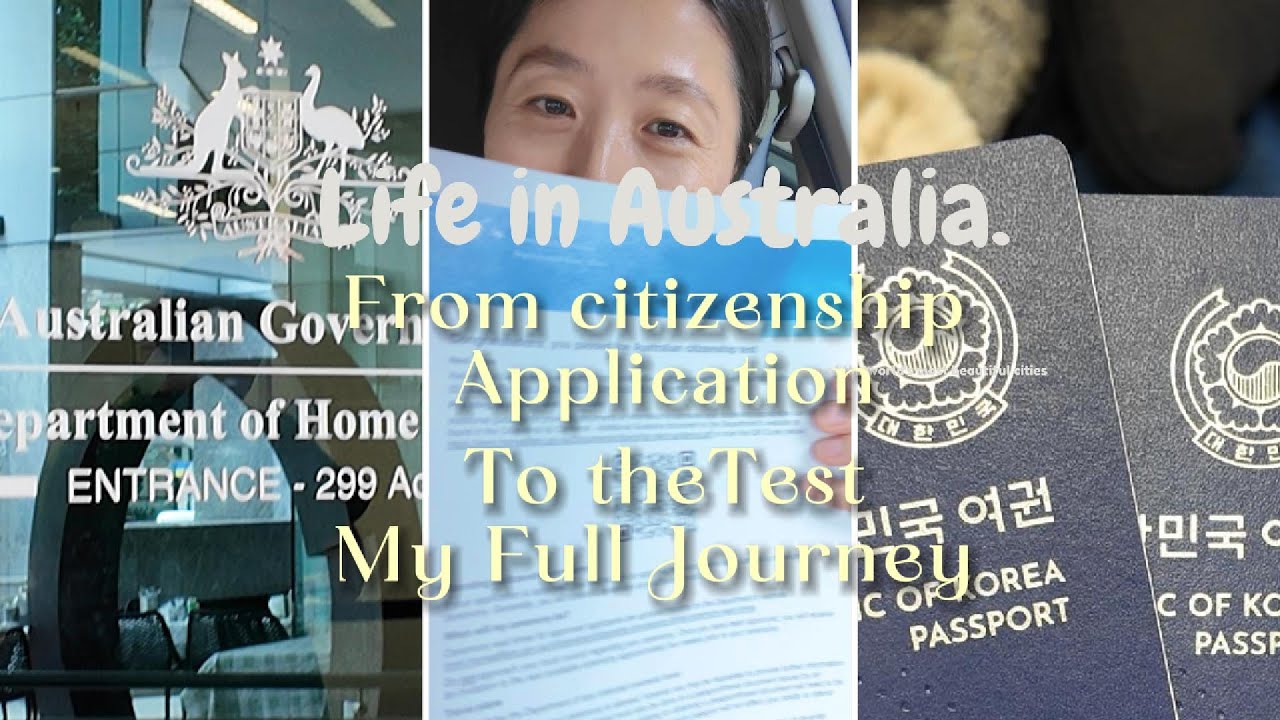 From Citizenship Application to the Test  My Full Journey/호주 시민권 시험 치르기까지의 이야기