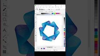CorelDraw Tutorial video using blend tool #designer #logo #graphicdesigntutorial #coreldraw #viral