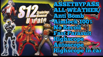 #HACKROS #RULESOFSURVIVAL #GAMEGUARDIAN   UPDATE ASSETBYPASS ALLWEATHER, AIMLOCK 100%