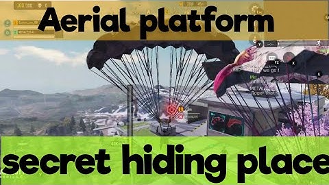 Aerial platform secret hiding place COD mobile gameplay