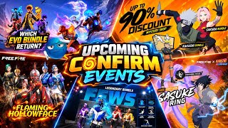 Next Evo Bundle Return Free Fire 🔥| Next Universal Ring Event | Next Mystery Shop | FF X Naruto