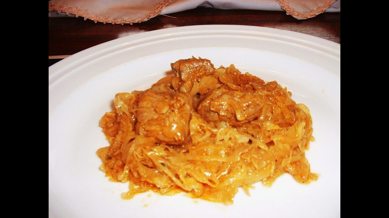 Hungarian Pork Ribs and Sauerkraut "Hungarian Szekely (Toros) Kaposzta