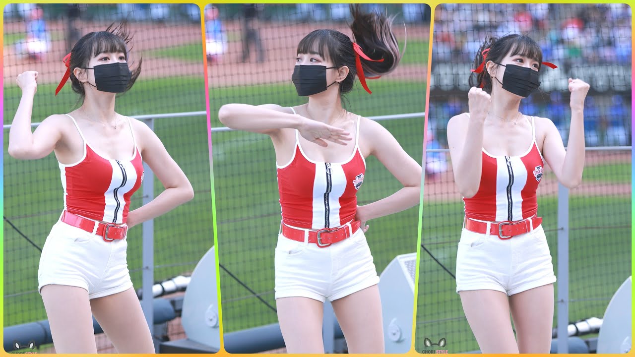 [4K] 치어리더 변하율 - 응원 리액션 모음 @프로야구(기아타이거즈)/220501/By 쵸리(Chori)