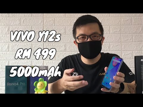 Unboxing Vivo Y12s V2026 Malaysia Rm499 Camera test Spec Design Video And Antutu Benchmark Score