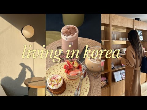 seoul vlog | catching up with friends, aesthetic cafes, & chill seollal weekend 🧸