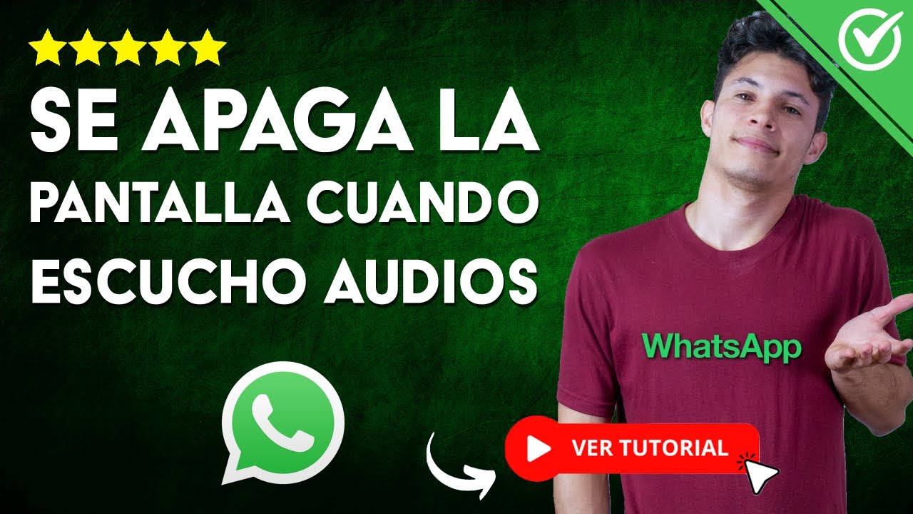 Por qué se APAGA la PANTALLA CUANDO ESCUCHO un AUDIO en WHATSAPP | 📱