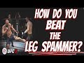 EA UFC 3 : OH NO!!! FACING A LEG SPAMMER???!!!