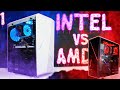 2 БЮДЖЕТНЫХ ПК НА INTEL И AMD / INTEL против AMD