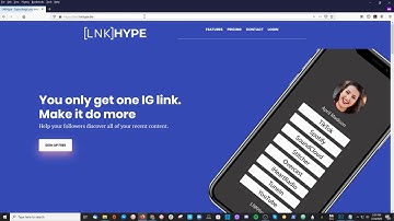 Instagram Bio link tool - Create a free, custom URL