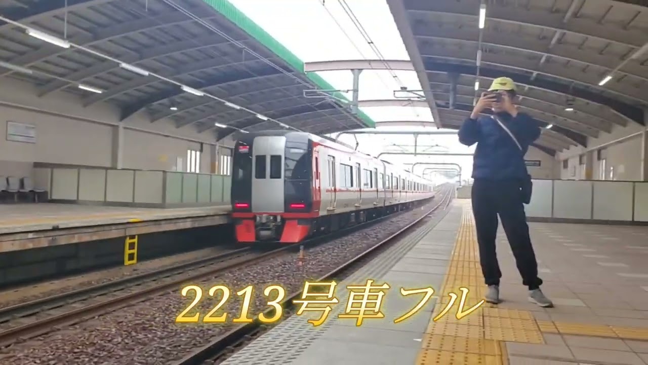 りんくう常滑駅でミュージックホーンチャレンジ　#名鉄 #ミュージックホーン