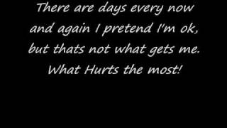 Cascada What Hurts the Most Lyrics (100% Correct)