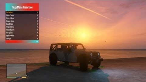 GTA V Thugz ModMenu V1 ( Same as AMEngine But FREE + Download )