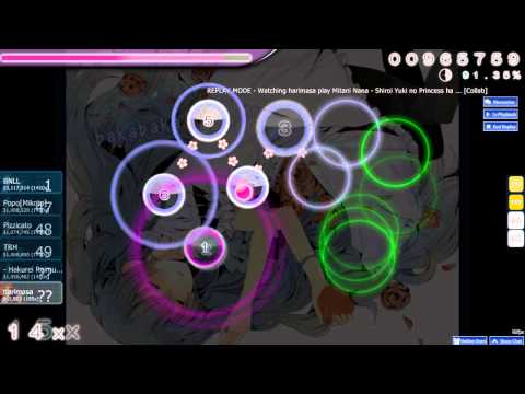 osu! ペンタブ練習5日目「白い雪のプリンセスは」 part2