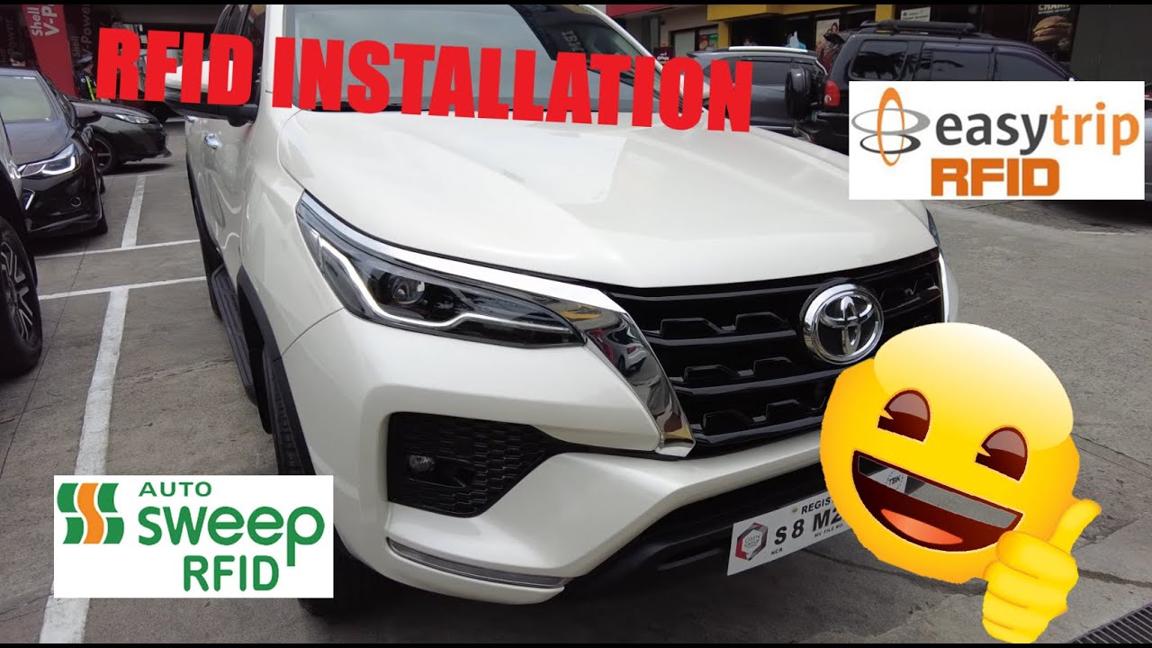 Toyota Fortuner RFID Installation + Full tank of gas! YouTube