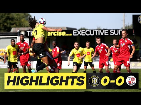 Harrogate Crawley Town Goals And Highlights
