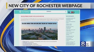 New City of Rochester webpage