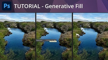 Adobe Photoshop Tutorial - Generative Fill (AI)