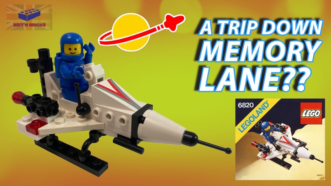LEGO Classic Space - SET 6820 - (1986) Starfire I - Build and