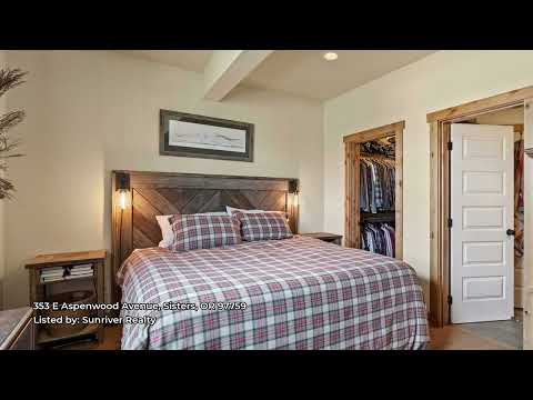 353 E Aspenwood Avenue, Sisters, OR home video tour