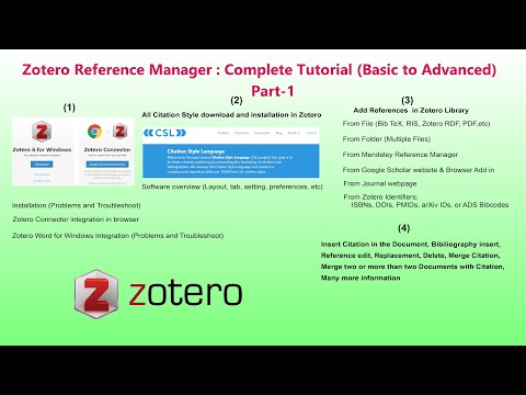 Zotero Reference Manager
