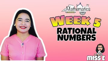 MATHEMATICS 7- MODULE 5 RATIONAL NUMBERS