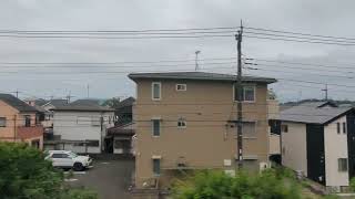 2026年5月6日E353系S110編成運行9076M特急(列車)あずさ76号新宿行き 側面区間(JR東日本)中央本線八王子([JC22])→立川([JC19])間(11号車E352-10より)