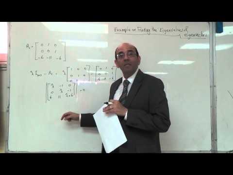 Finding the Eigenvalues