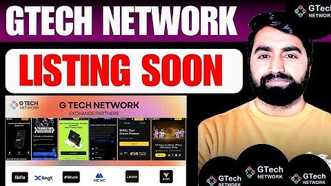 GTech Network Mining Listing Update | GTC Token Listing On Mexc | GTech Free Mobile Mining App 