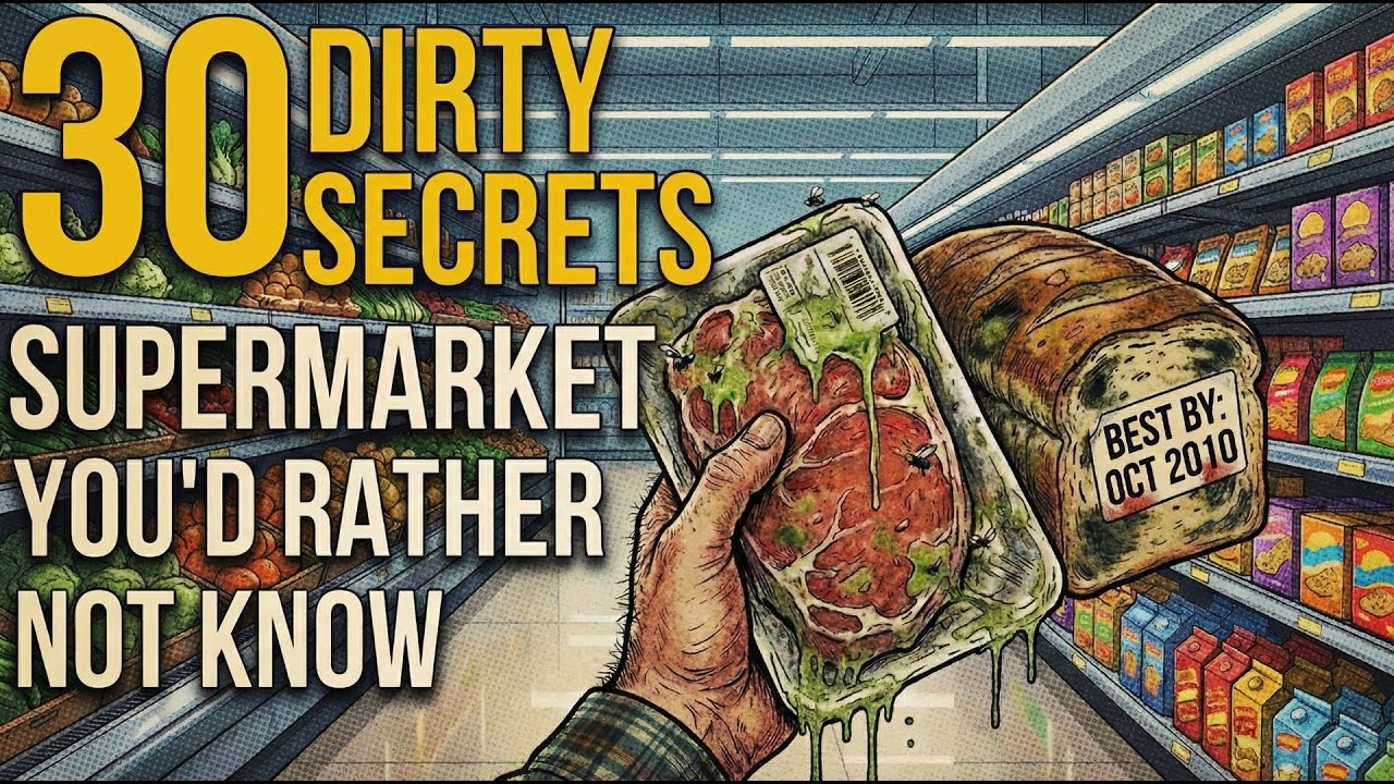 30 DIRTY SECRETS of the Supermarket (You'd Rather Not Know)