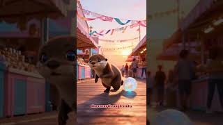 Koko Saved the Moon Pearl 🌙🦦 #shorts #algorithm #hook #aivideo #aiviralstory #trending #fyp