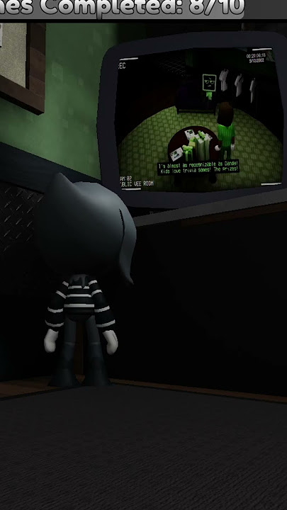 Security camera footage in Vee's map | Dandy's World #roblox #dandysworld #dandysworldroblox