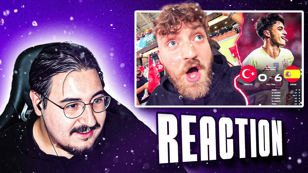 REACTION AUF VISCABARCA STADIONVLOG⚽️ TÜRKEI VS SPANIEN 6:0 BLAMAGE😡
