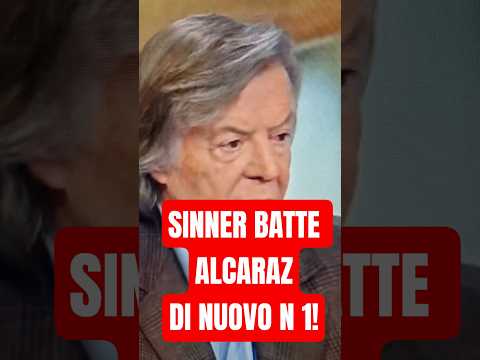 Video ATP MONTECARLO SINNER BATTE ALCARAZ E' DI NUOVO NUMERO UNO! #news #tennis #sinner #montecarlo