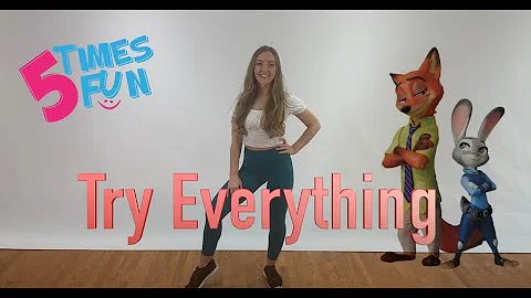 Fun Easy Dance Class Choreography to Zootopia's Try everything