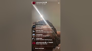 TyFontaine Recording New Song, "Catch A Vibe" On IG Live! Part 2| 5/6/20