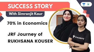 Success story | UGC NET 2021 Result | UGC NET Economics | Simranjit Kaur