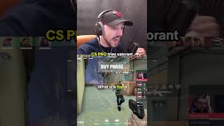 I tried to play valorant... #cs2 #valorant