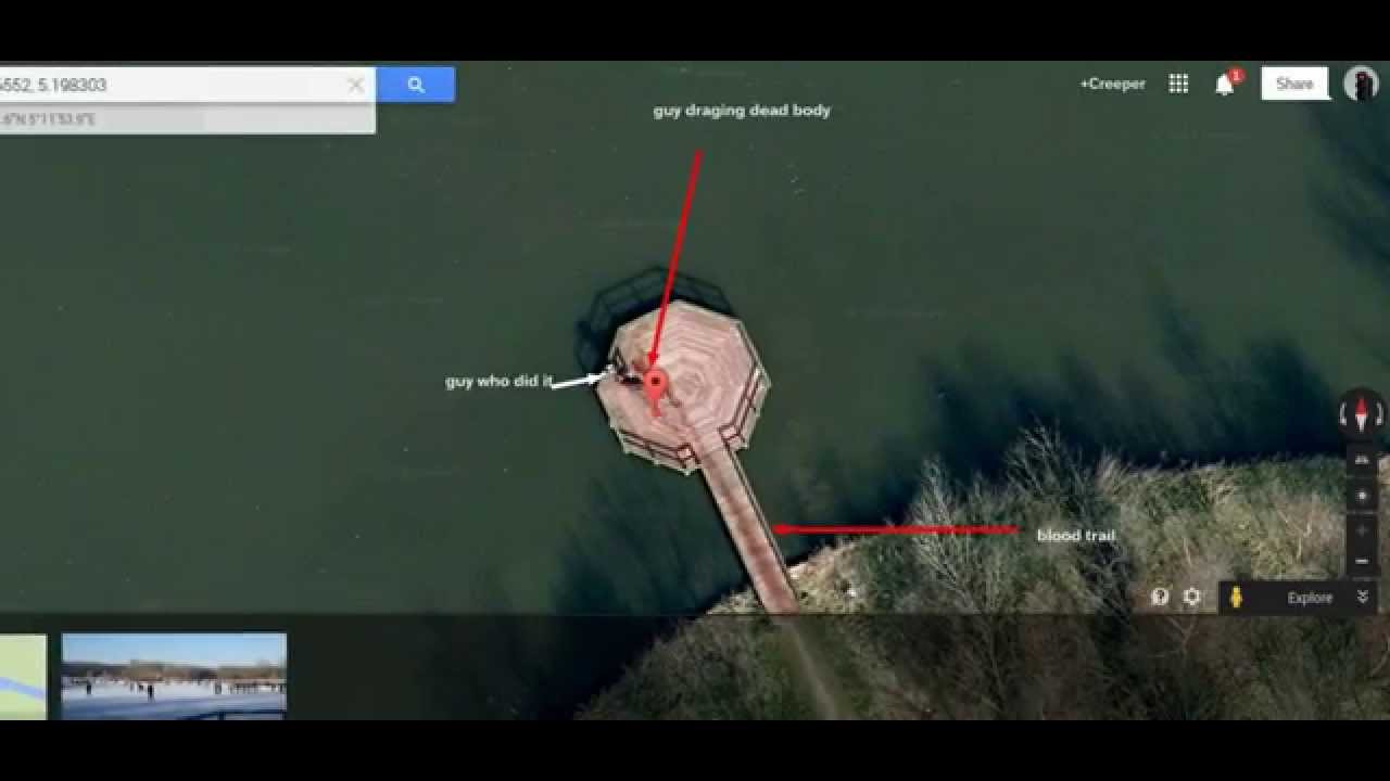 Google Maps Dead Body Location