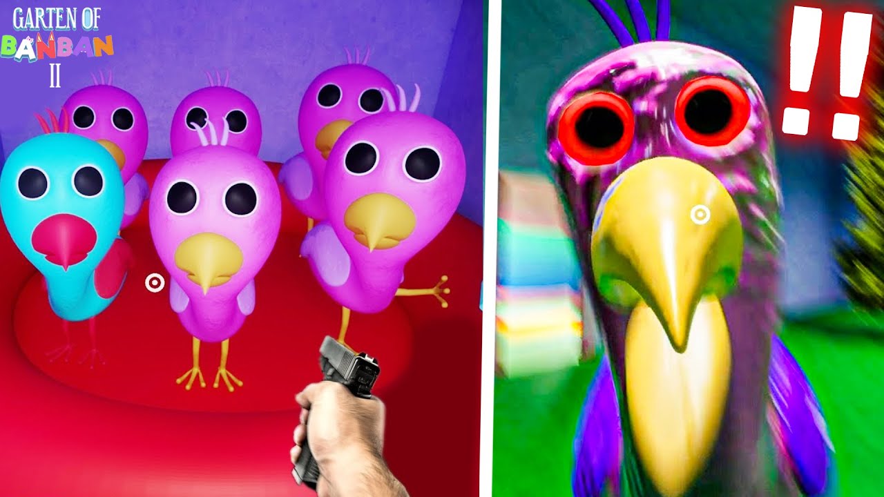COMMENT RÉAGIT OPILA BIRD SI ON TUE SES BÉBÉS DANS GARTEN OF BANBAN 2 ?