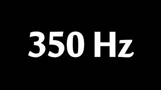 350 Hz Test Tone