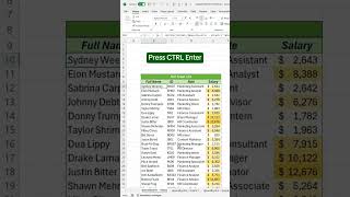 Stop Stacking Your Data like a NOOB! #exceltricksshorts #excelshortcuts #excel #shorts #viralvideo Net Worth