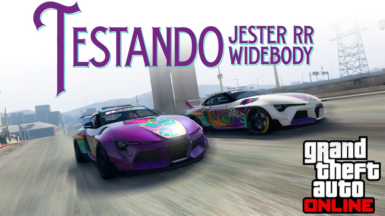 Jester Rrr Testando o Novo Jester RR Widebody - GTA Online - YouTube