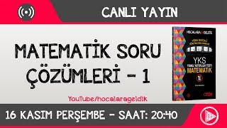 Temel Kavramlar, Doğal, Tam Sayılar L Matematik Soru Çözümleri