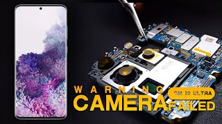 Samsung S20 UltraRepair Warning Camera failed