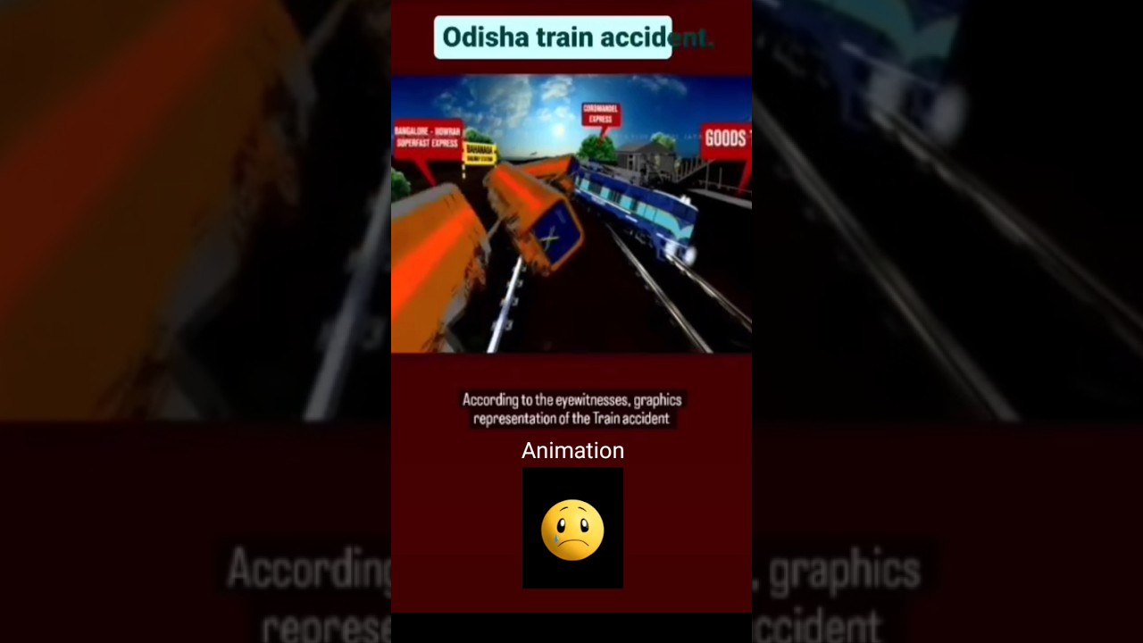 Odissa Train Accident Animation Video 😢