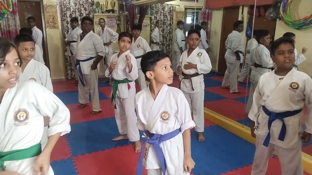 Karate belt exam video || junior students || 2025 1st June Sunday || Shotokai Lalit Academy 