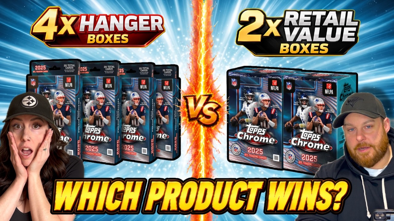 Hangers vs Retail Value Boxes… SAME MONEY—WHO WON?!