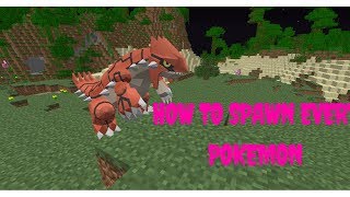 HOW TO SPAWN EVERY POKEMON IN PIXELMON!!! - Pixelmon Tutorials